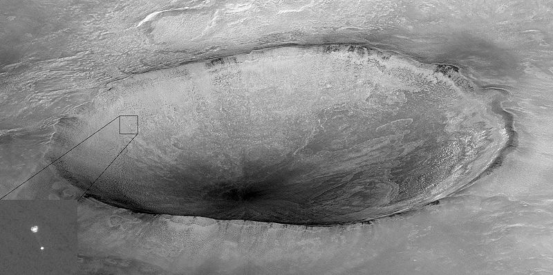 La sonda Mars Reconnaissance Orbiter cumple dos años de exploración marciana