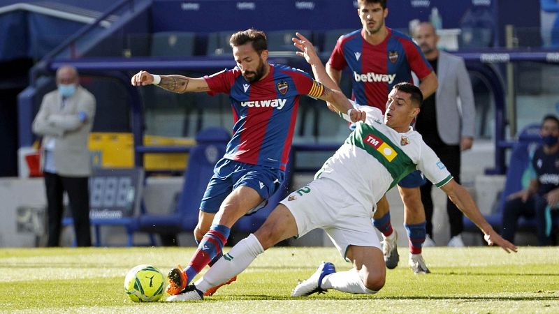 Levante y Elche firman la igualada en el Ciutat de Valencia