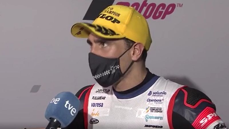 Albert Arenas: "Ha sido una carrera de mucho sufrimiento"