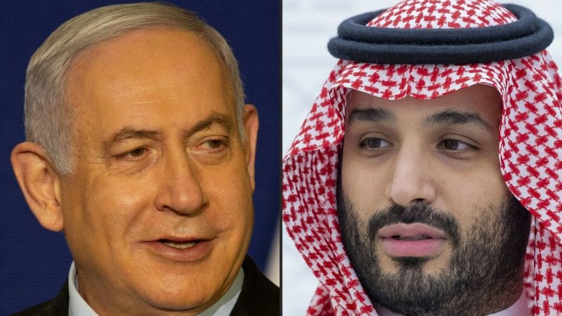Israel asegura que Netanyahu se reunió con el príncipe saudí Mohamed bin Salman pero Arabia Saudí lo niega