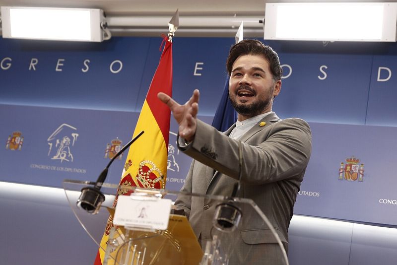 ERC anuncia un preacuerdo con el Gobierno para apoyar los PGE que incluye el fin del control del gasto a la Generalitat