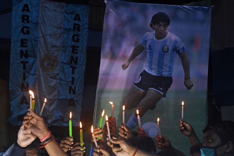 Maradona, el icono por encima del futbolista
