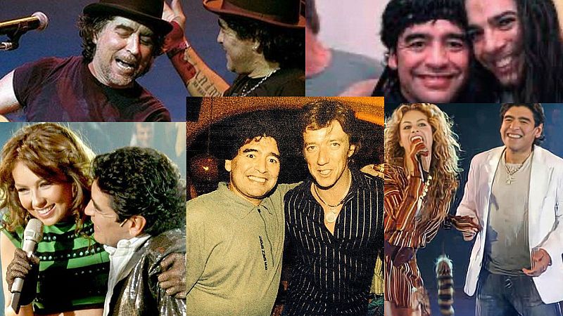 �Cu�ntos amigos famosos ten�a Maradona? Las celebrities lloran su muerte y recuerdan su juego y sus juergas