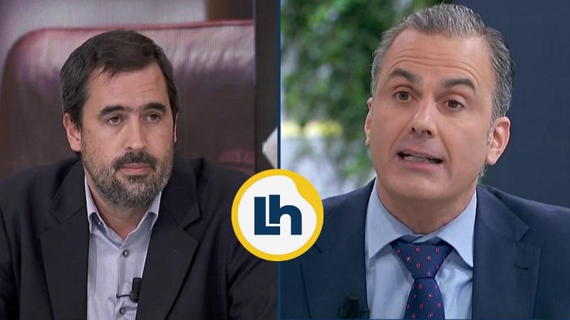 Rifirrafe entre Ortega Smith y Carlos Cué por la libertad de prensa: "En nuestra sede no va a entrar 'El País'"