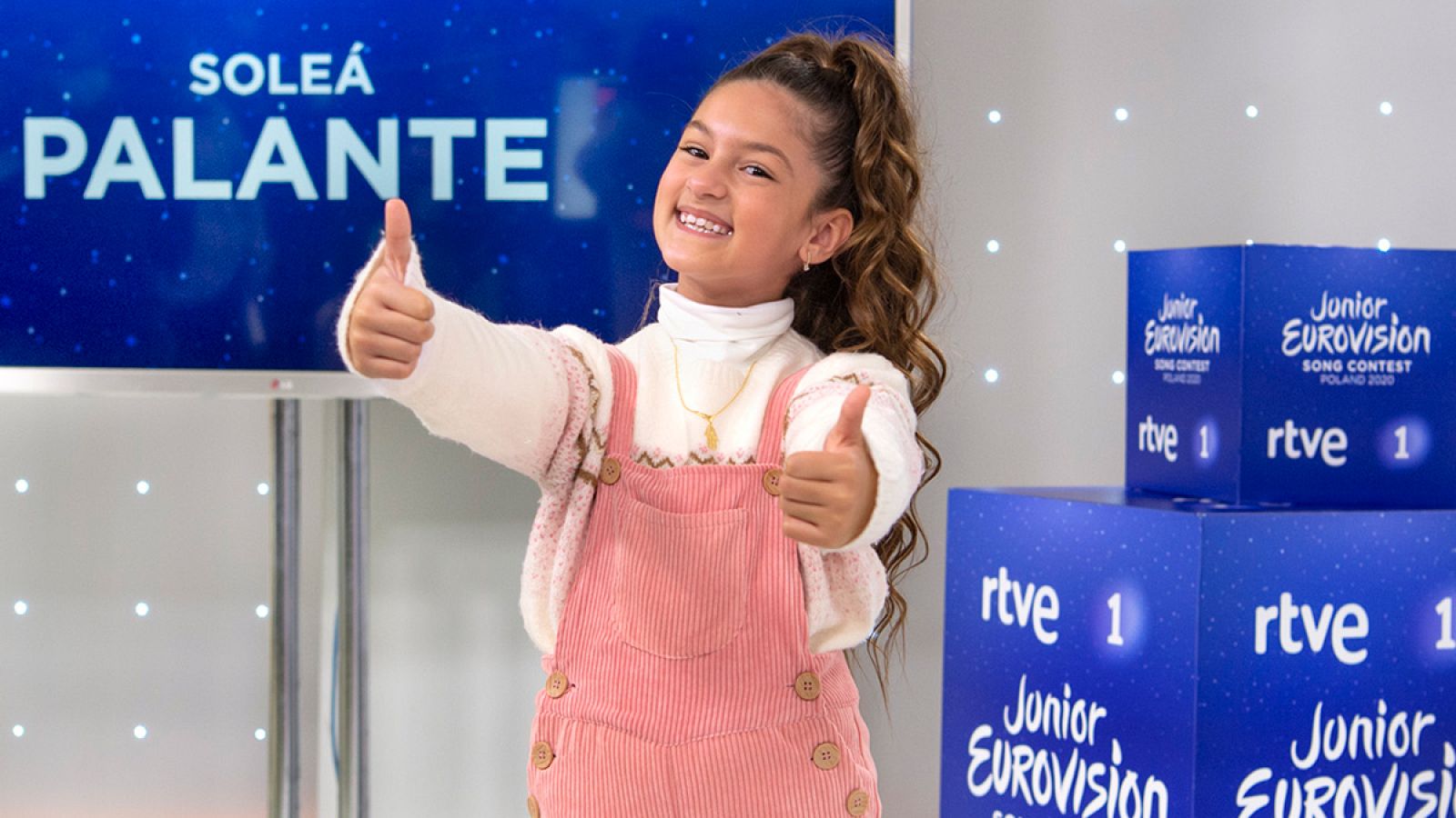 Eurovisión Junior 2020 - Rueda de prensa de Soleá, la representante de España