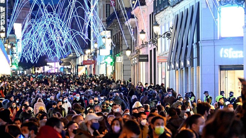 Aglomeraciones en las principales zonas comerciales del país en el primer fin de semana 'navideño' y de compras