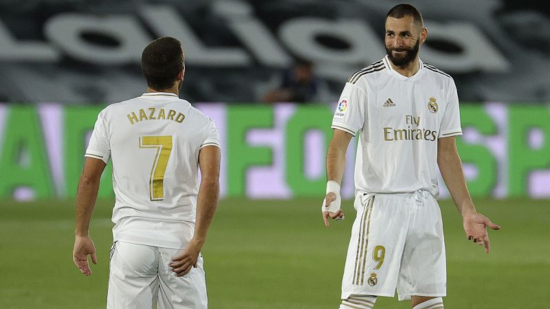 Benzema vuelve a la convocatoria; Hazard a la espera del diagnóstico de su nueva lesión
