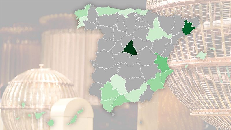Madrid y Barcelona, las ciudades donde más toca el Gordo de la Lotería de Navidad