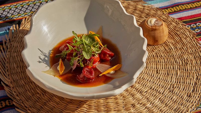 Zorongollo y ali�o en pan soplado