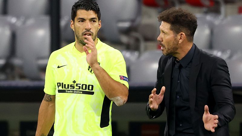 Simeone confía en que Suárez dé negativo para jugar ante el Bayern: "Necesitamos contundencia"