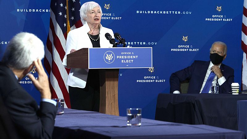 Yellen advierte de la urgencia para atajar la crisis económica y la "devastación" en EE.UU. : "Es una tragedia americana"