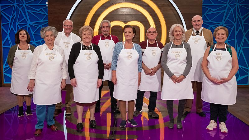 Conoce a los diez concursantes de 'MasterChef Abuelos'