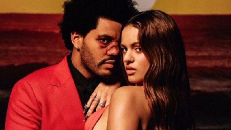 Rosalía y The Weeknd sorprenden con el remix de "Blinding Lights" y las redes se llenan de memes