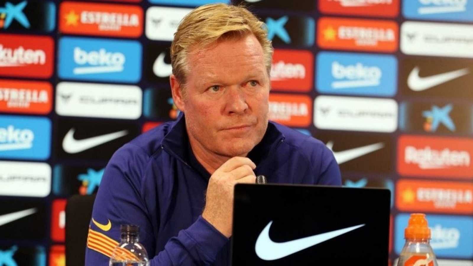 Koeman: "Los comentarios del club no ayudan"