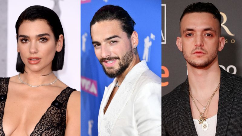 LOS40 Music Awards: Maluma, Dani Martín, Dua Lipa y C. Tangana se coronan como los máximos galardonados de la noche