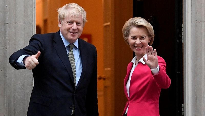 Johnson acudirá a Bruselas tras constatar con Von der Leyen "diferencias significativas" sobre el acuerdo del 'Brexit'