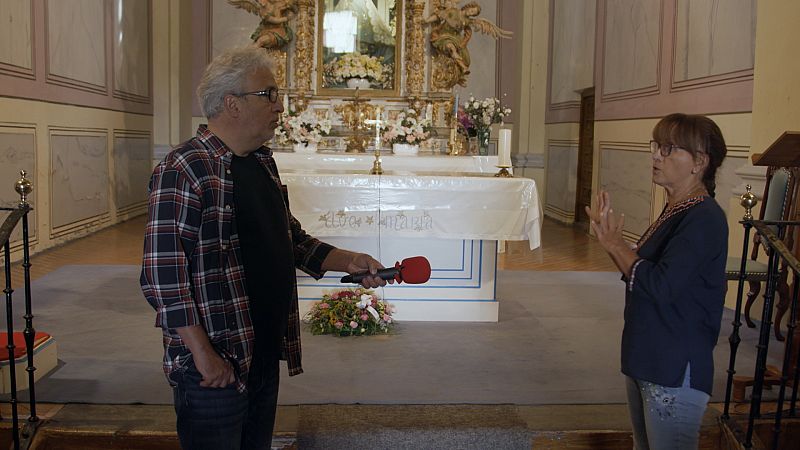 'El Paisano' conoce a la Virgen de la Casita en Alaejos