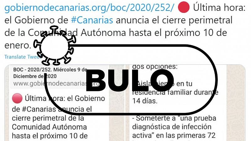 No, un "cierre perimetral" no impide entrar o salir de Canarias ni impone controles a ciudadanos españoles