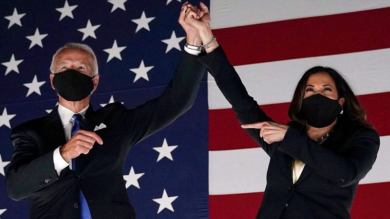 Joe Biden y Kamala Harris, elegidos 'Personas del Año 2020' por la revista 'Time'