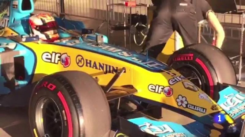 Alonso, estrella de la jornada en Yas Marina con el R25; Bottas el más rápido en los entrenamientos