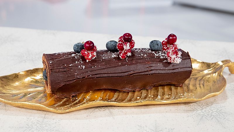 Recetas de Navidad | Tronco de navidad más saludable