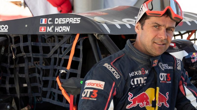 Cyril Despres pilotar un 'buggy' impulsado con hidrgeno en el Dakar