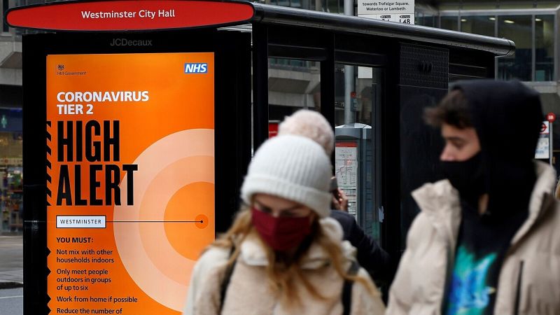 Reino Unido cree que "una nueva variante de coronavirus" puede estar detrás del aumento de contagios