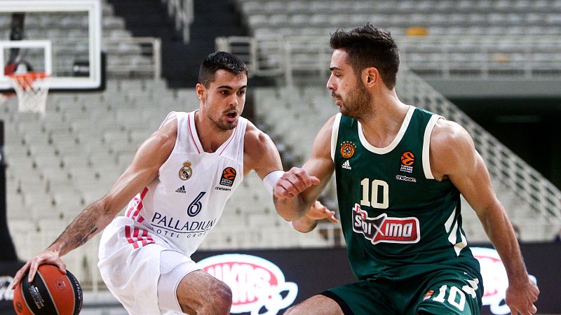 El Real Madrid gana en casa del Panathinaikos tras dos prorrogas