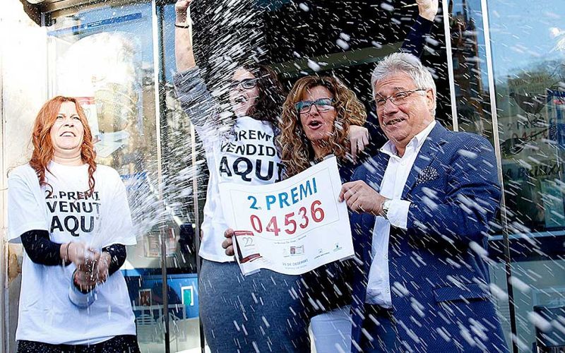 Quantes vegades ha tocat la loteria a Catalunya?