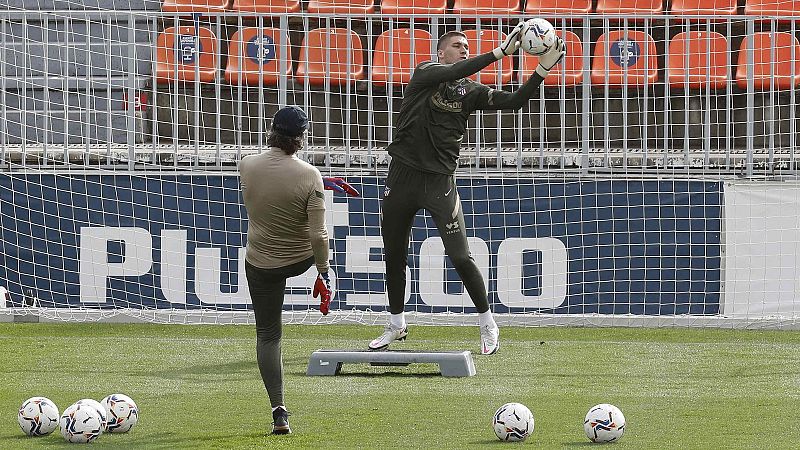 El portero del Atlético Grbic da positivo por coronavirus
