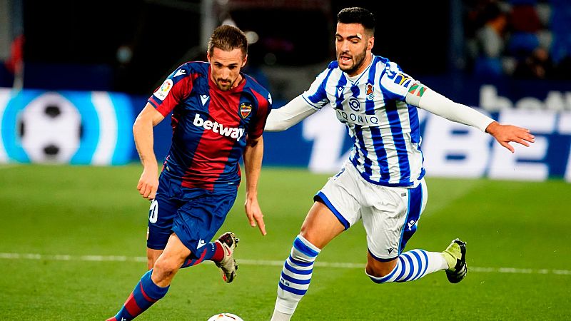 El Levante coge aire y frena en seco a la Real Sociedad