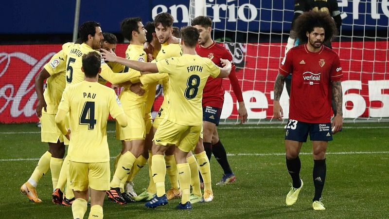 El Villarreal se aprovecha de la debilidad de Osasuna