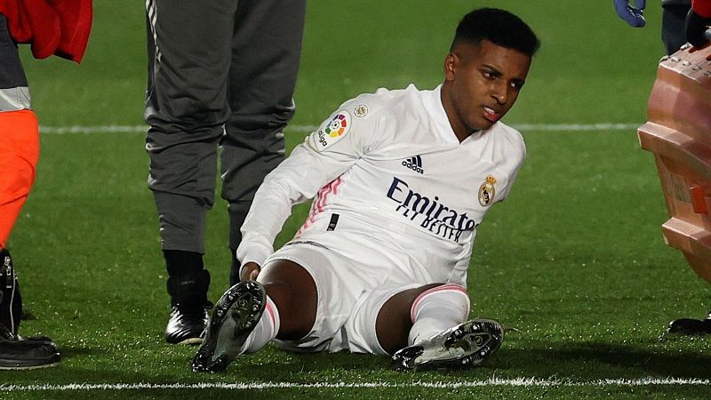 Rodrygo sufre una lesión muscular  en el bíceps femoral derecho