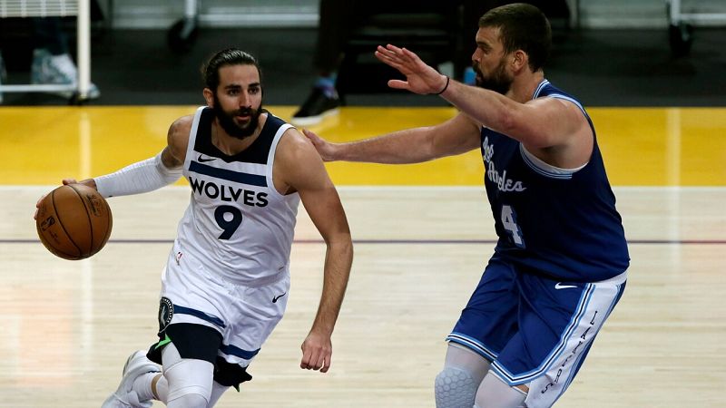 Gasol se luce en la paliza de los Lakers a los Timberwolves de Ricky y Juancho