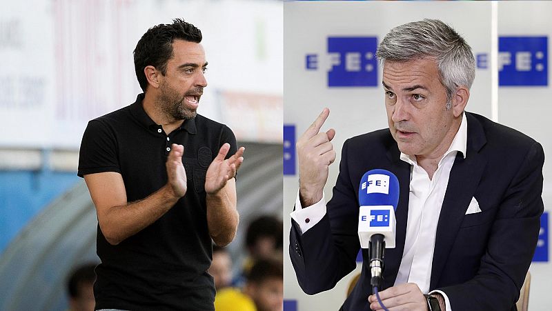 Víctor Font pondrá a Xavi Hernández y Jordi Cruyff al frente del área deportiva si es presidente del Barça