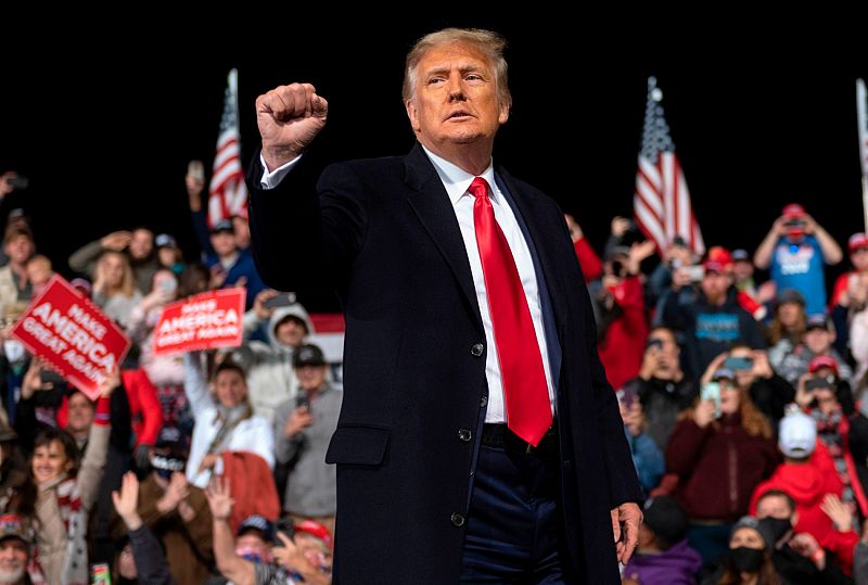 Trump presionó a las autoridades electorales de Georgia para anular la victoria de Biden