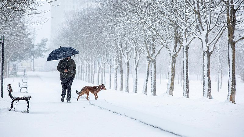 Una treintena de provincias continúan en alerta por nieve y temperaturas de hasta -12 grados