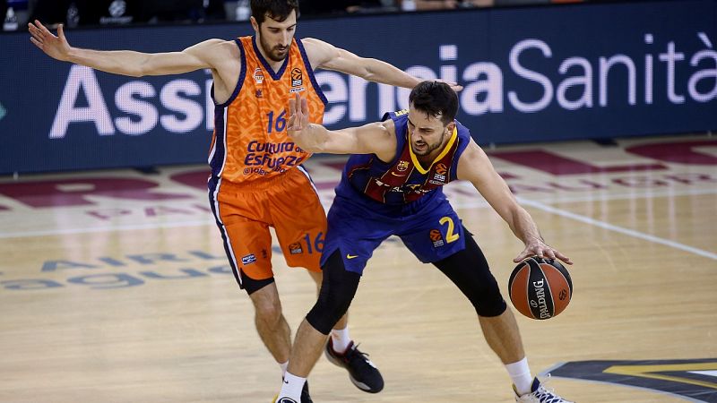 El Barça vence a Valencia Basket y Baskonia tumba al CSKA