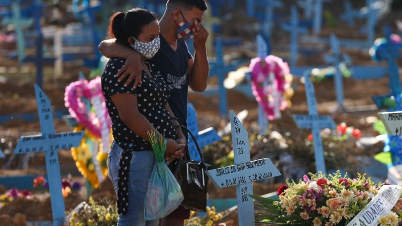 Brasil supera la marca de los 200.000 muertos con COVID-19