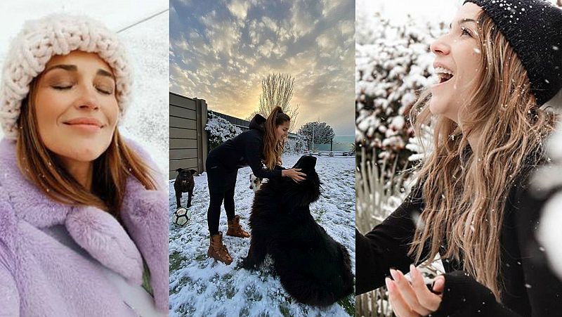 De Paula Echevarría a Pilar Rubio: las famosas comparten sus fotos en la nieve