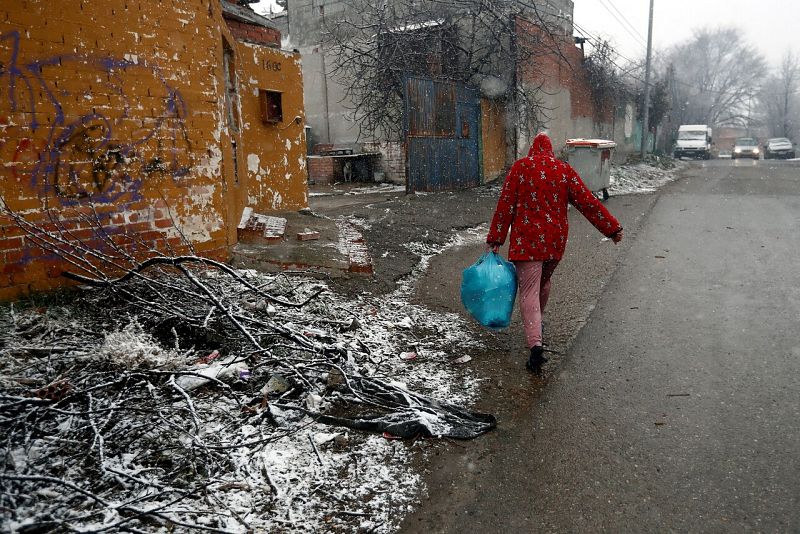 La Cañada Real, sin luz desde hace cien días y ante una ola de frío histórica