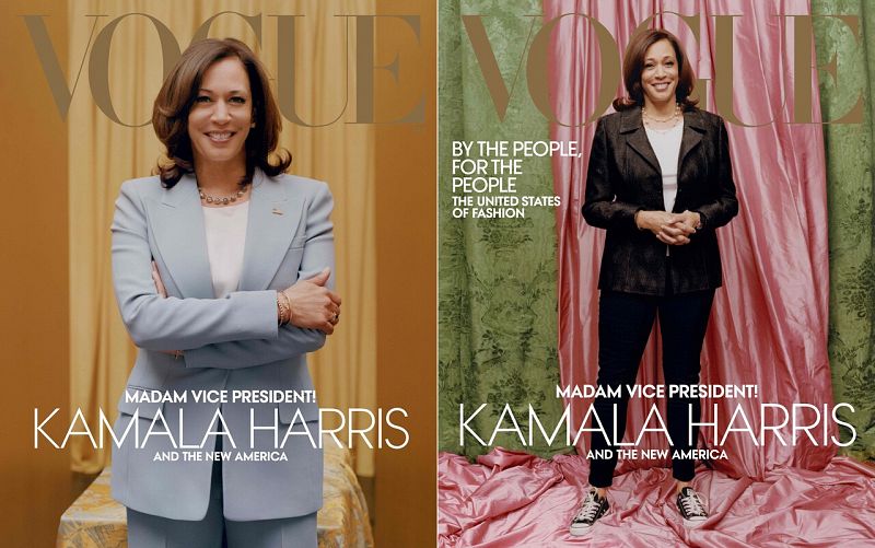 Kamala Harris en Vogue: una portada y dos polémicas