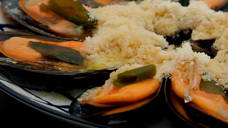 Receta de mejillones a la micheliña