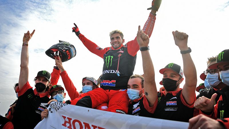 El argentino Kevin Benavides gana el Dakar en motos