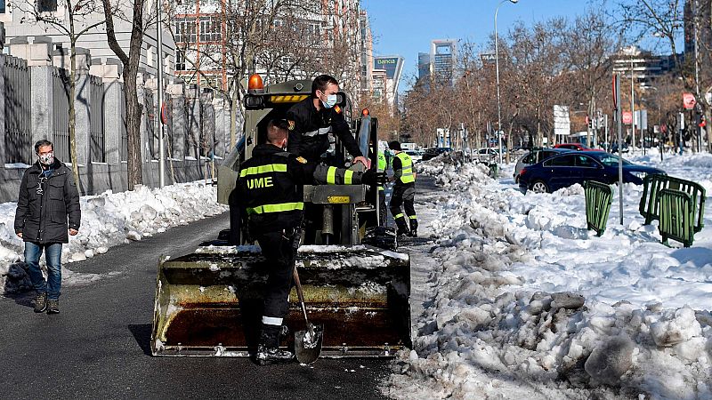 Los efectos de Filomena una semana después: calles intransitables, aulas cerradas y pérdidas millonarias