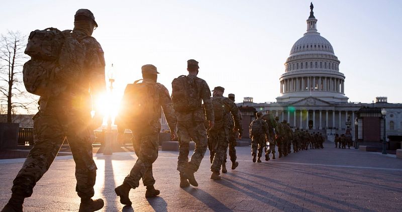 Aumentan las medidas de seguridad en el Capitolio a cinco días de la investidura de Biden