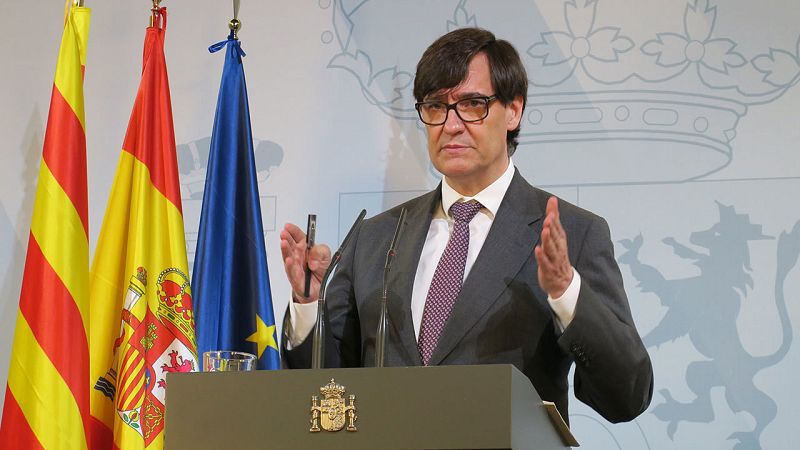 Salvador Illa descarta el confinament domiciliari per derrotar "la tercera onada" de la covid-19