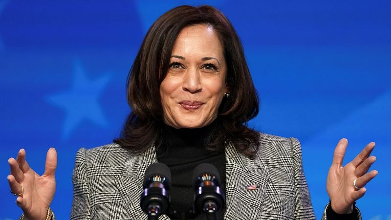 Kamala Harris jurará su cargo frente a la primera jueza hispana del Supremo