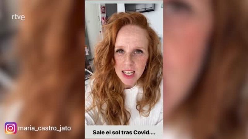 María Castro resuelve las dudas de la Covid-19 en Instagram después de superarlo