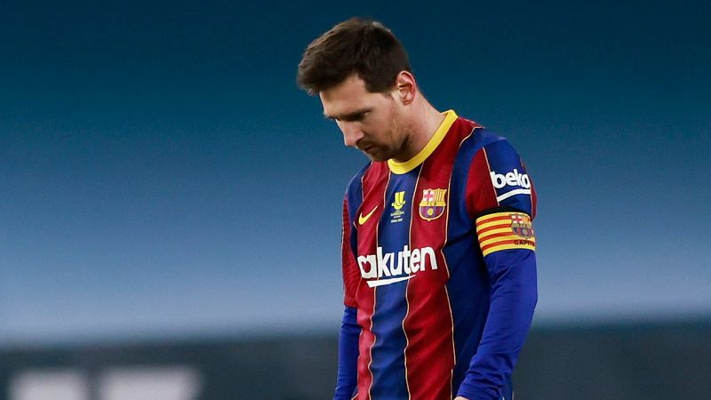 Messi, sancionado con dos partidos por su expulsión en la Supercopa de España